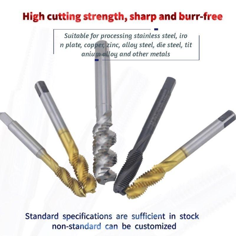 High-Quality Cutting Tools of Machine HSS Spiral Tap