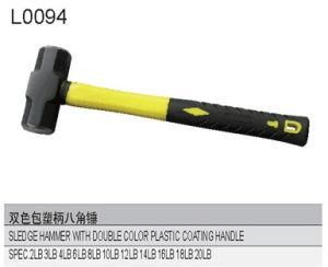 Sledge Hammer with Plastic-Coating Handle L0094