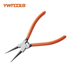 5&quot; Japanese-Style Internal Circlip Pliers Straight Tips with PVC Handle