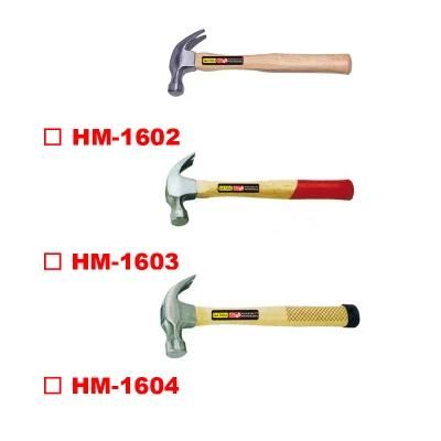 American Type Claw Hammer with Wooden Hanle