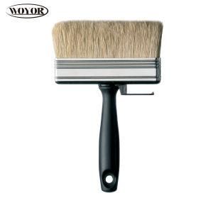 Ceiling Brush Wall Brush with White Mixed Bristle and Plastic Handle