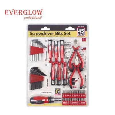 China Supplier 45PC Screwdriver &amp; Pliers Set