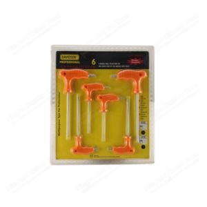 6PCS T-Handle Torx Key Wrench Set Allen Key for Hand Tools