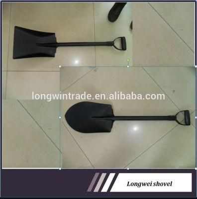South Africa Market One-Pieces Steel Handle Shovel