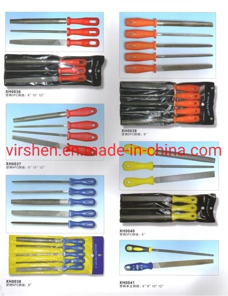 China Cheap Jk Electroplated Needle File Set Large Diamond Files/Hand Tool Files Set/Metal Files