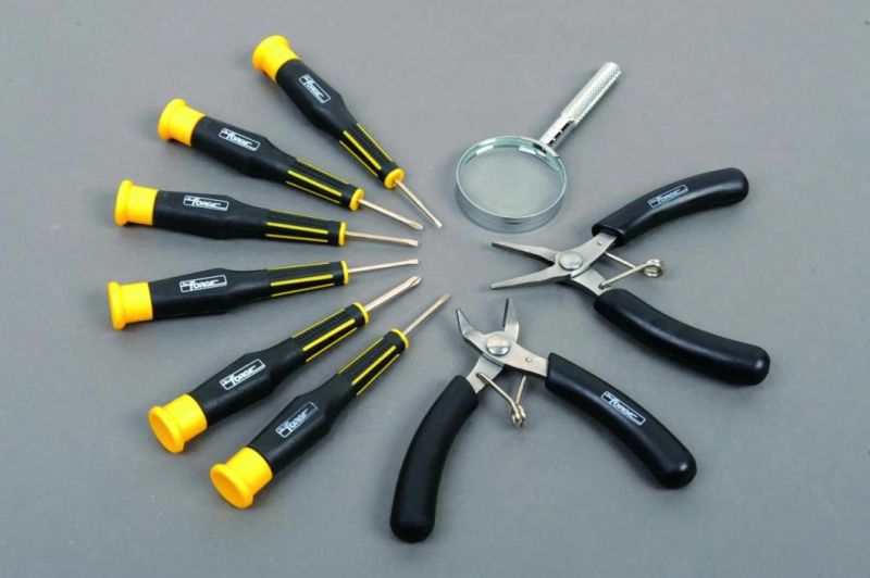 9PCS Hand Tool Set Cr-V Steel Screwdriver Kit Precision Tools Set