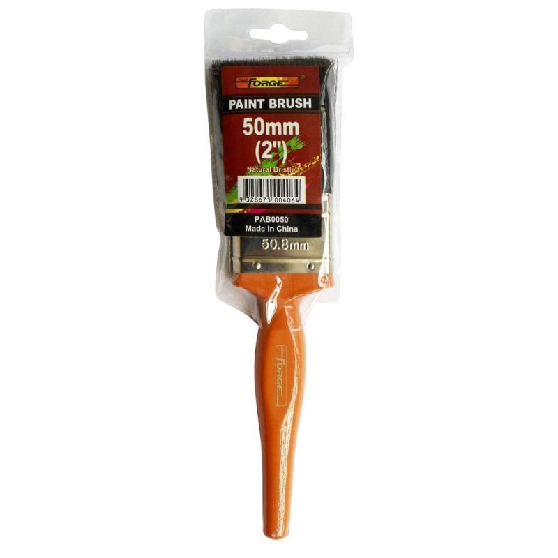 Superior Painting Tools 2" Paint Brush with Natural Bristles and Wooden Handle