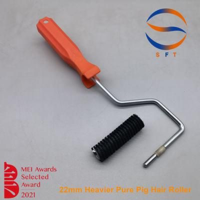 22mm Heavier Pure Pig Hair Rollers FRP Hand Tools Sets