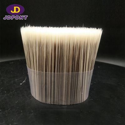 Jd-FM16 White Coffee Mixture Hollow Tapered Filament for Paint Brush Filament