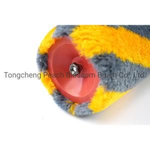 New Colorful Roller Red Plastic Handle Paint Roller Brush