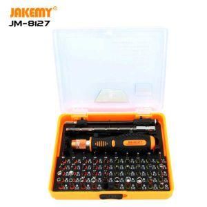 Jakemy Factory Supply 53 in 1 Multifunction Professional Chrome Vanidium Steel Screwdriver Tool Kit