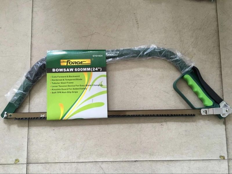 24" Garden Cutting Tools Steel Hacksaw Pruning Bowsaw Bow Saw