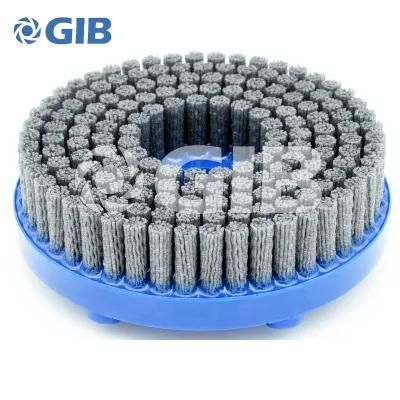160 mm Silicon Carbide Abrasive Disc Brush for Deburring &amp; Polishing, Grit 80