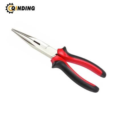 Qinding Cr-V 6&quot; 160mm Combination Pliers Long Nose Pliers Diagonal Cutting Pliers