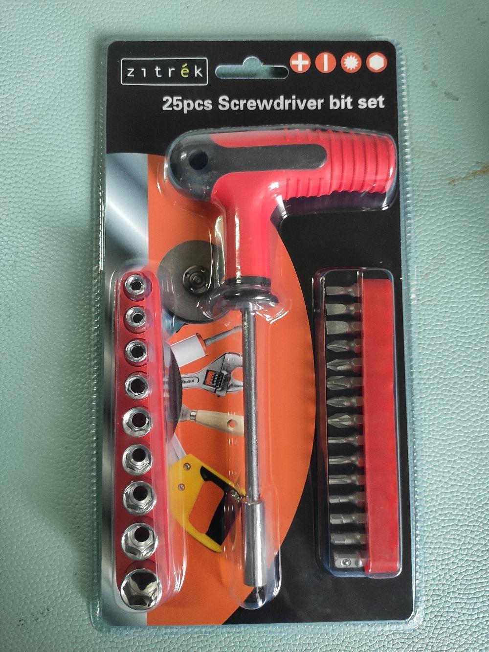 25PCS L-Tpye Screwdrive Bit Set Household Tool Set Hand Tools Set