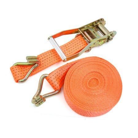 2′′ 5t Polyester Webbing Cargo Lashing Ratchet Tie Down Strap