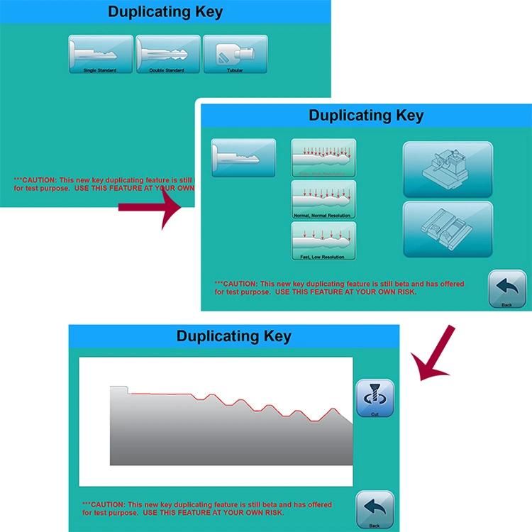 Best Key Machine Sec-E9 High Security Key Cutting Machine Built-in Data