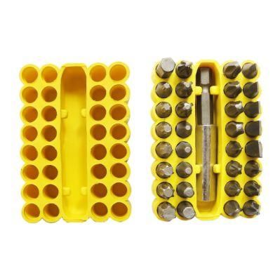 33PCS Power Tools Accessories Cr-V Electric Screwdriver Bits Set