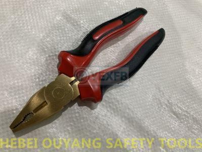 Titanium Hand Tools Combination Pliers, 150 mm, Non-Magnetic, Golden Color