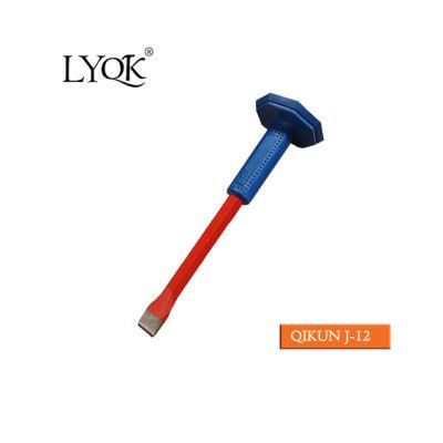 J-12 Plastic Grip Flat Type Cold Chisel