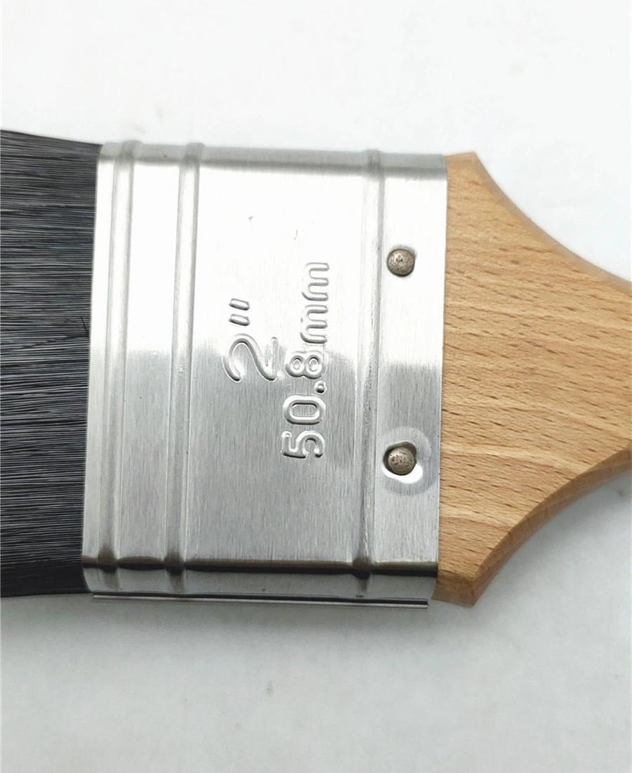 Factory Outlet Environmental Customizable Logo Wooden Handle Paint Brush