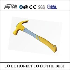 Painted Head Claw Hammer with Plastic Handle