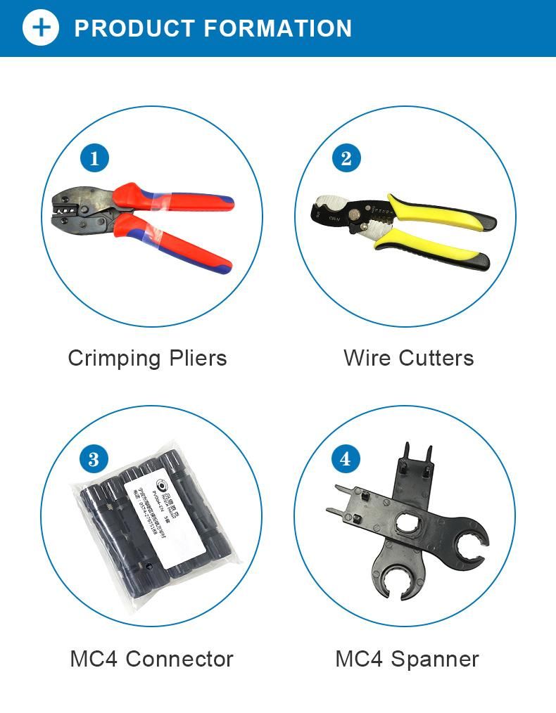 Most Popular Solar Toolkit C4K-E with Connector Spanner in Stock