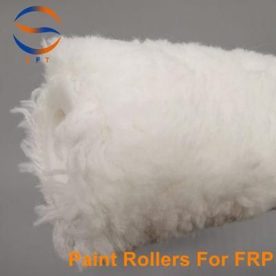 Customized 40mm Diameter Solvent Resistance FRP Rollers for Fiberglass Laminating