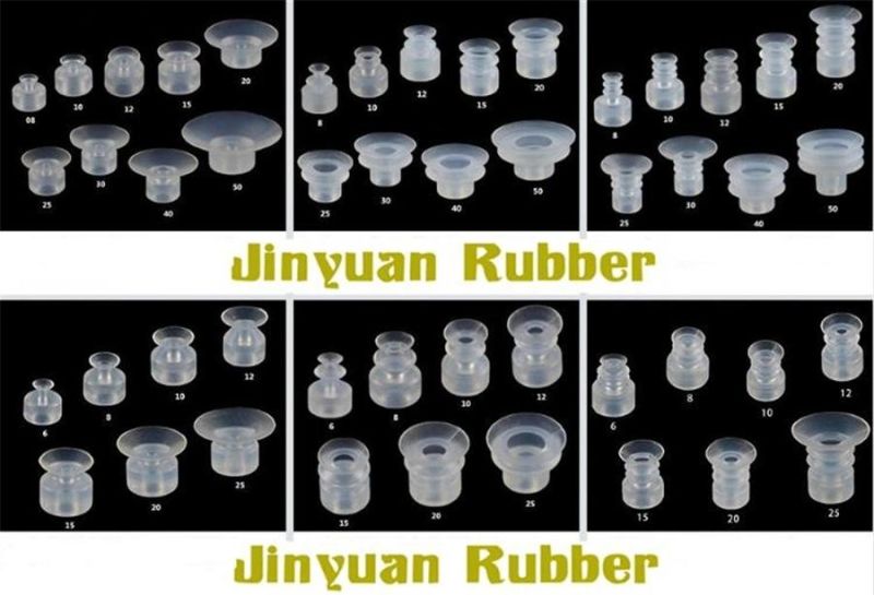 Black Soft Silicone Miniature Vacuum Suction Cup 30mmx5mm Bellow Suction Cup