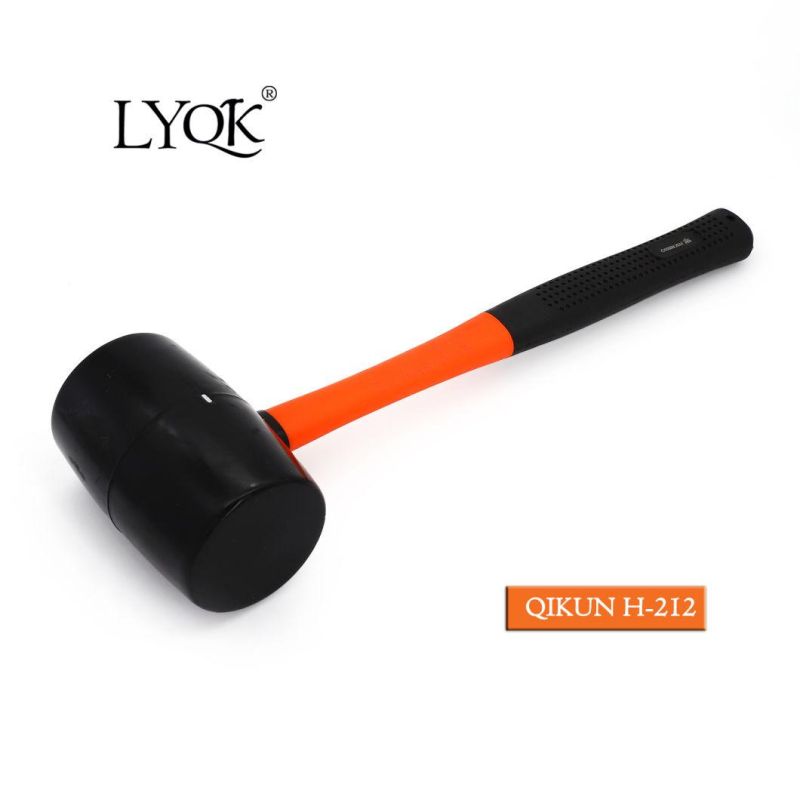 H-210 Construction Hardware Hand Tools Plastic Coated Handle German Type Stoning Stone Hammer