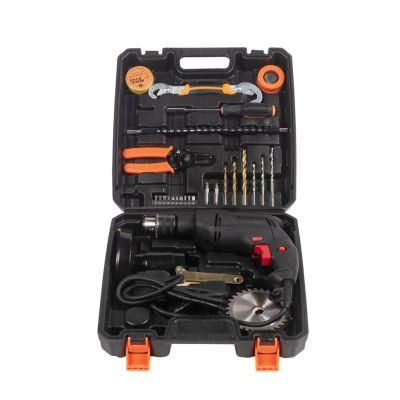 Auto Repair Manual Power Small Lady DIY 35PCS Household 12V Impact Drill Hand Tools Sets Box
