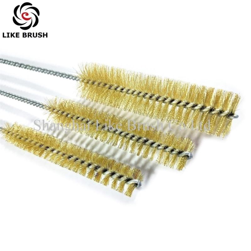 Brass Wire Tube Brushes for Drills