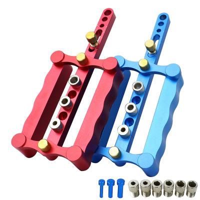 Woodworking Punch Positioner Vertical Three-in-One Hole Opener Dowel/Dowel/Stick Splicing Tool
