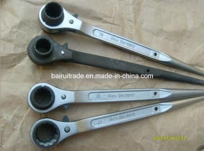 17*19 Ratchet Socket Wrench with Handle