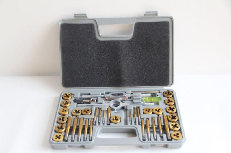 High Quality 40 PCS Tap and Die Set for Industry or Family