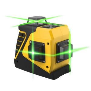 3D 12 Lines 360 Degree Cross Self Leveling Beam Floor Green Laser Level