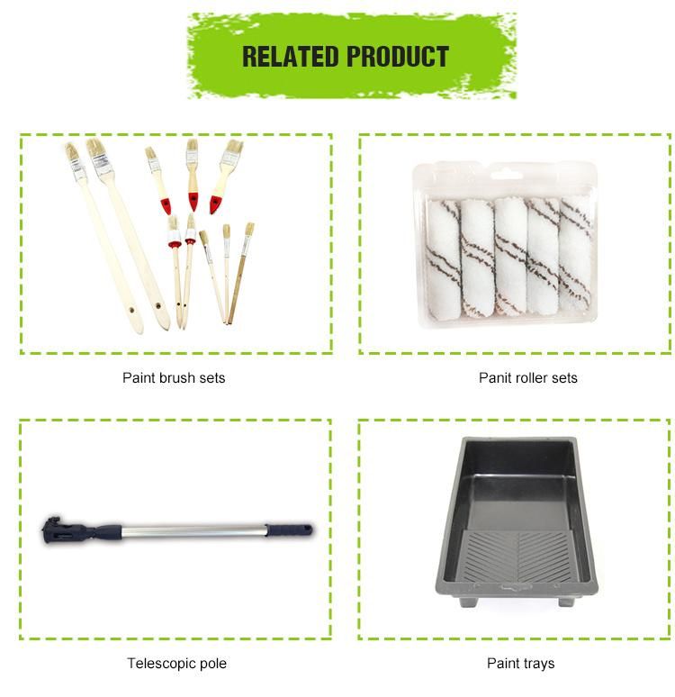 Normal Standard Paint Pad Tray with Roller +Paint Brush+Paint Tray