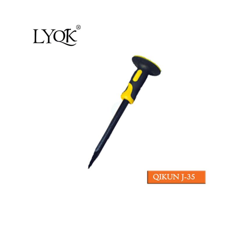 J-30 Plastic Grip Flat Type Cold Chisel