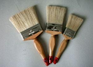 Wooden Handle Paint Brush 730 with Bristle Material