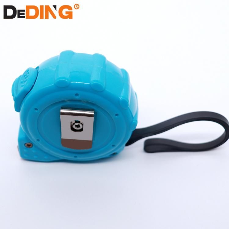 Hand Tools High Quality Blue ABS Case Carbon Steel Measuring Tape