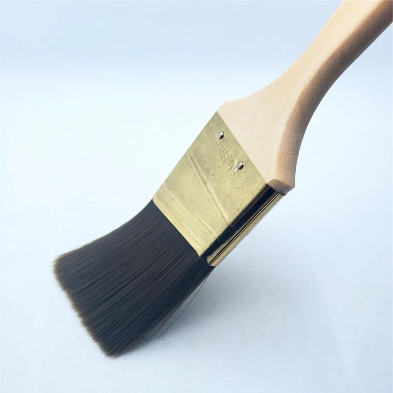 New Style Customized International Chopand 2in Wooden Handle Paint Brush