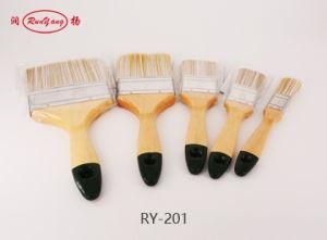 3077 Wooden Handle Paint Brush with Pet Filament