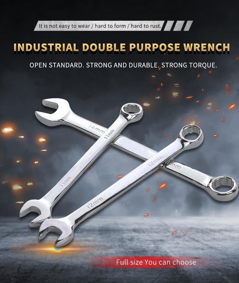 Double Spanner Double Open Wrench Ring Wrench Wholesale