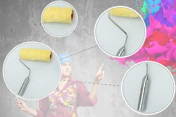 Factory Price Various Designs Professional Paint Roller with Metal Handle