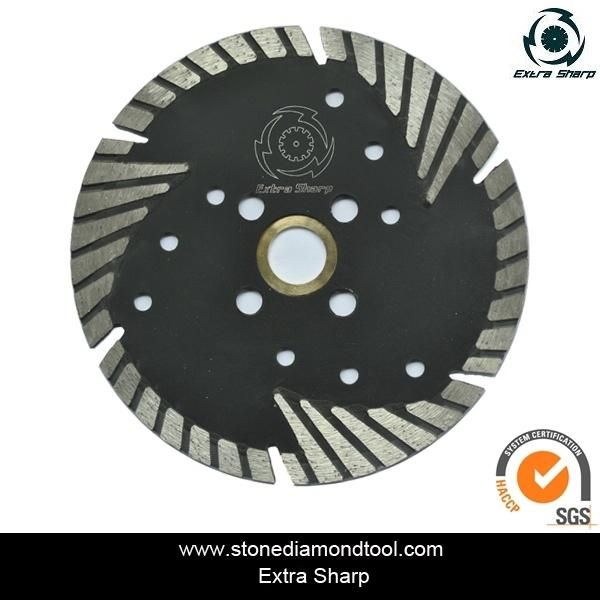 Flang Turbo Cutting Blade with Protective Teeth