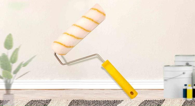 Paint Tools Customized Roller Brush 9 Inch Polyester 4 Wire Cage Frame