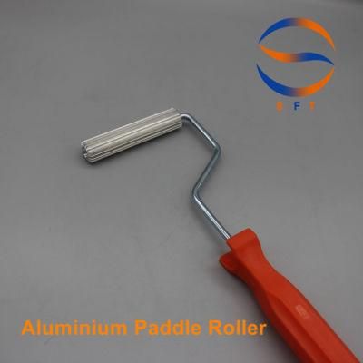 21mm Customized Aluminium Paddle Rollers FRP Tools for Laminating