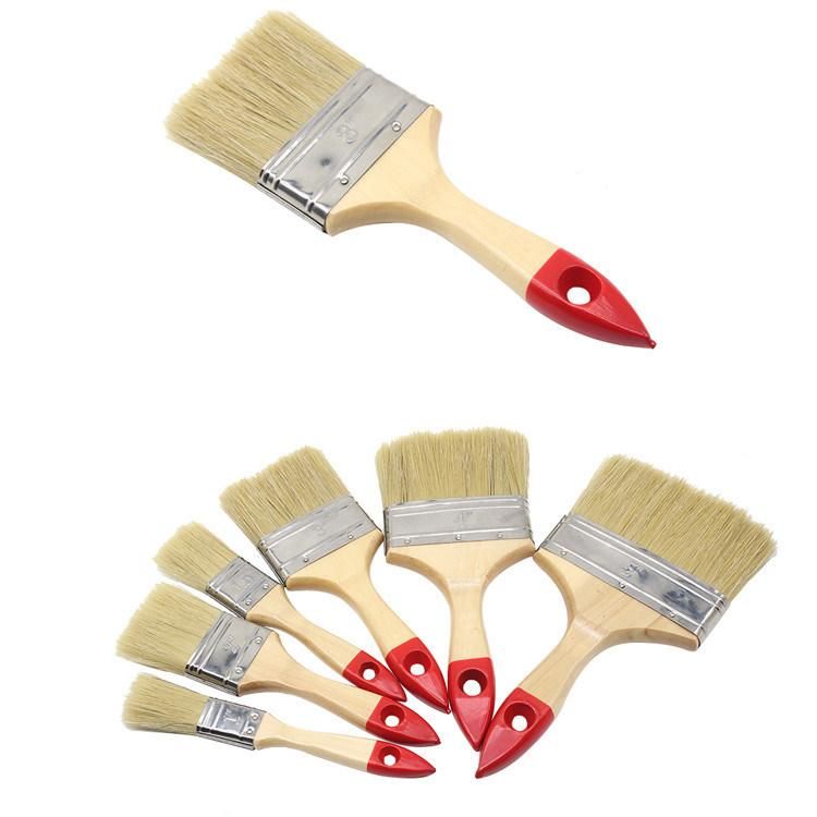 Multi Size Wooden Handle Wide Paint Brush in Guangzhou