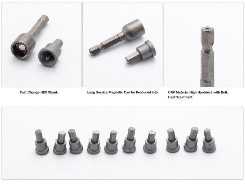 Magnetic Hex Insert Bit Holder, Screwdriver Bit Holder