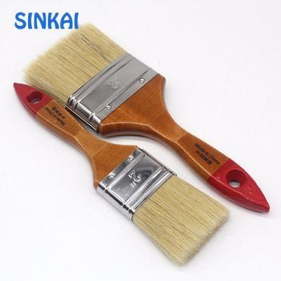 3 Inch Bristle Oil Paint Brush with Wooden Handle